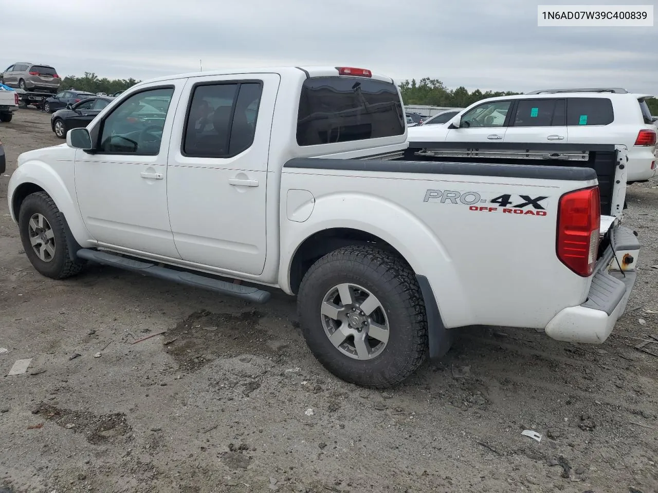 1N6AD07W39C400839 2009 Nissan Frontier Crew Cab Se