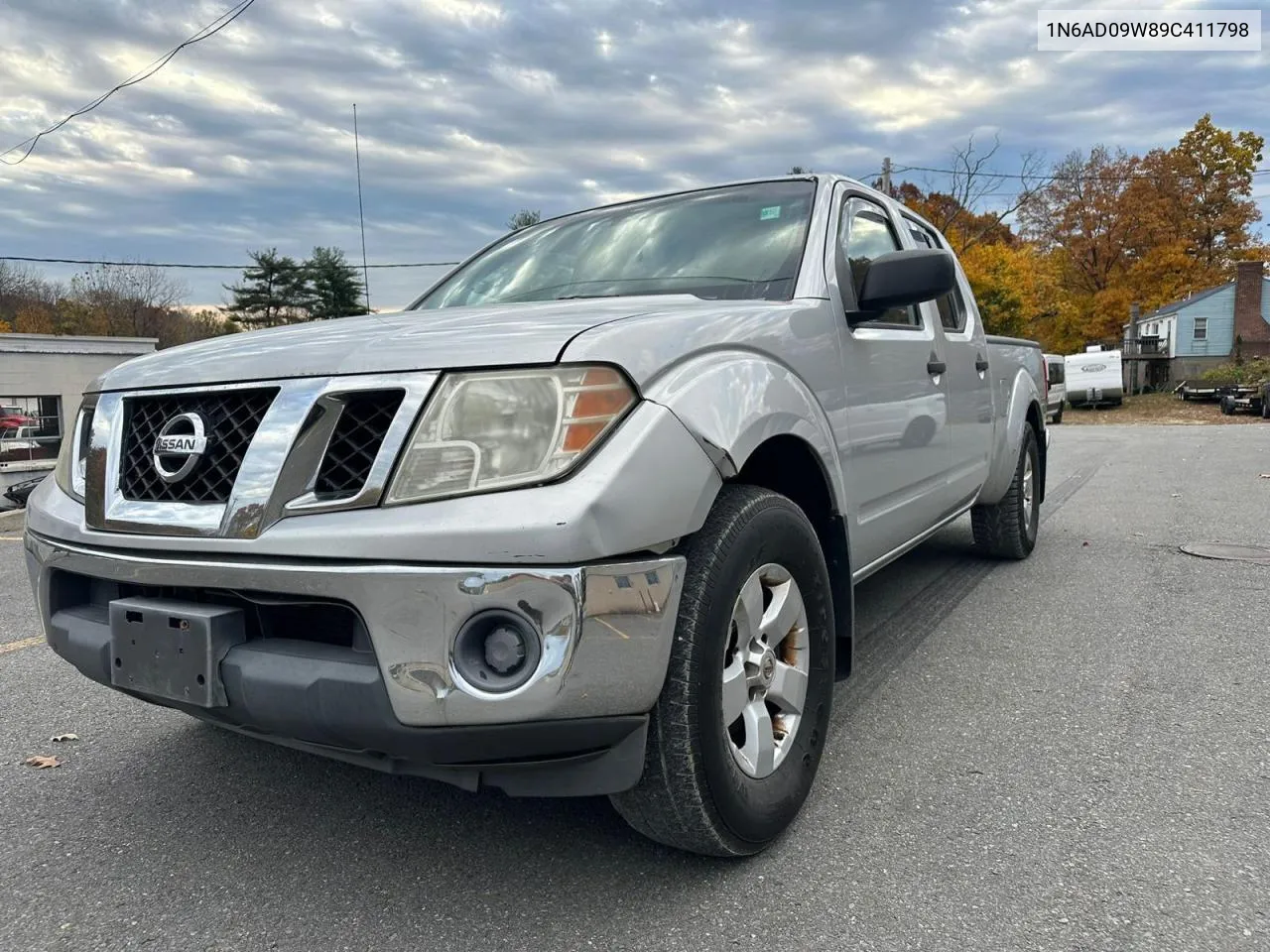 2009 Nissan Frontier Crew Cab Se VIN: 1N6AD09W89C411798 Lot: 77967144