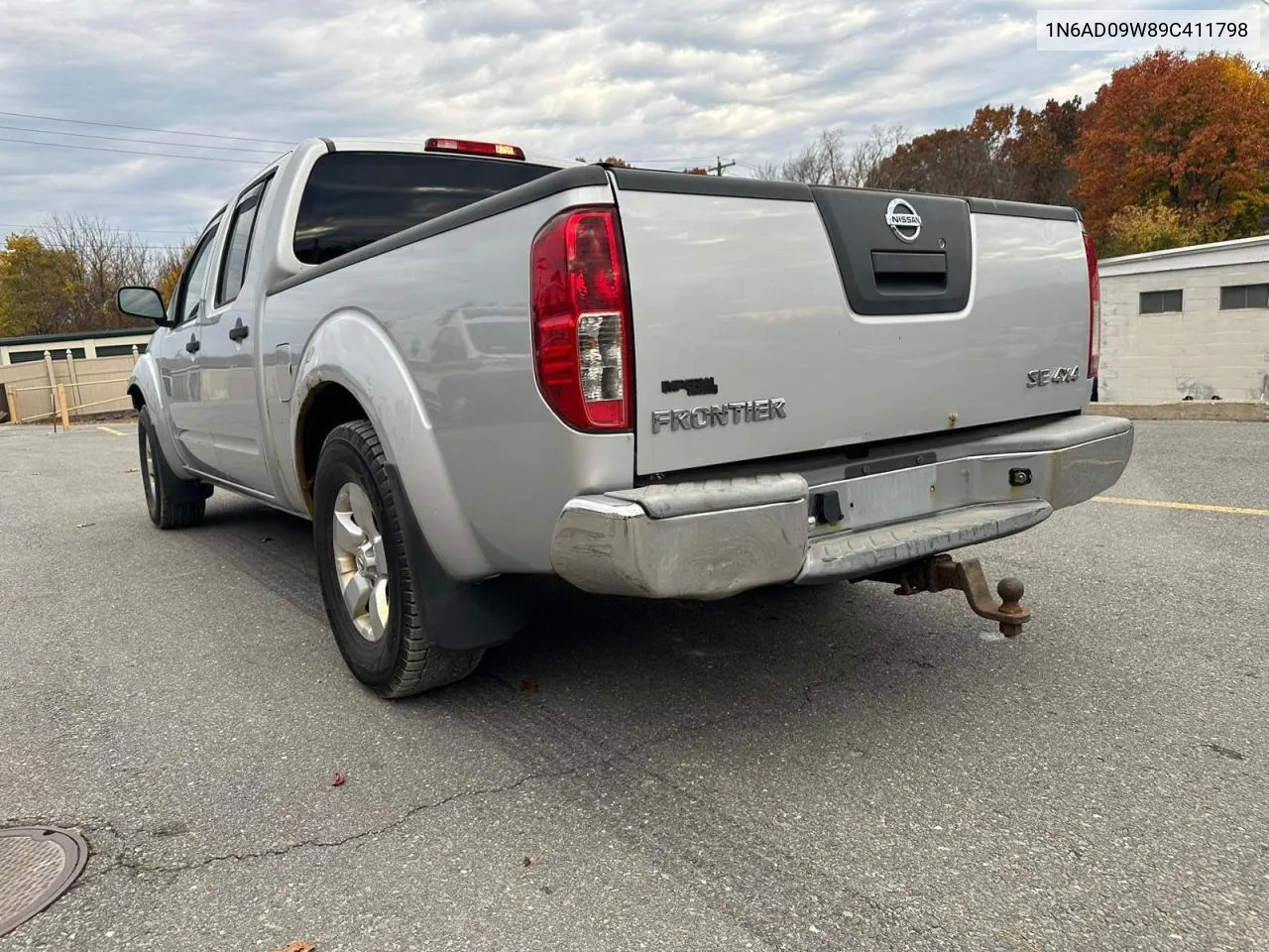 1N6AD09W89C411798 2009 Nissan Frontier Crew Cab Se