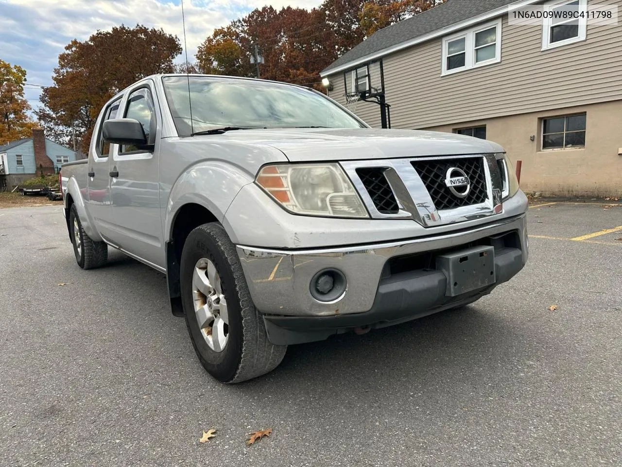 2009 Nissan Frontier Crew Cab Se VIN: 1N6AD09W89C411798 Lot: 77967144