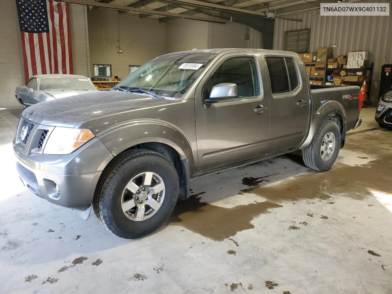 2009 Nissan Frontier Crew Cab Se VIN: 1N6AD07WX9C401132 Lot: 78815994