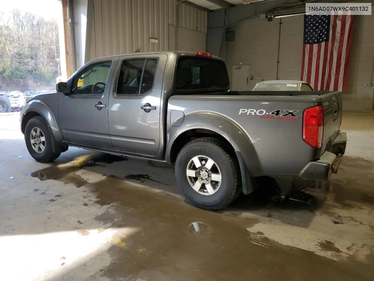 2009 Nissan Frontier Crew Cab Se VIN: 1N6AD07WX9C401132 Lot: 78815994