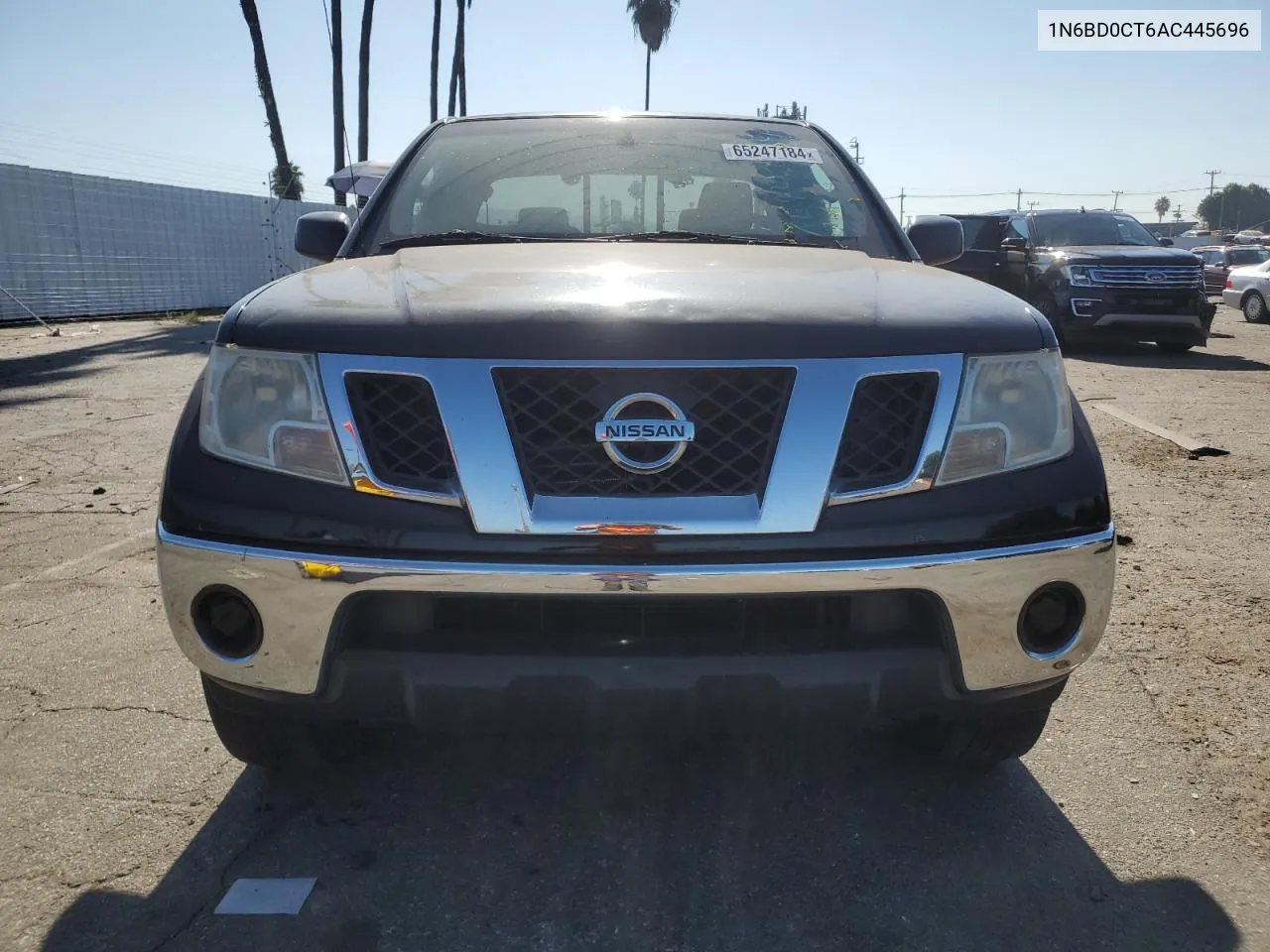 2010 Nissan Frontier King Cab Se VIN: 1N6BD0CT6AC445696 Lot: 65247184