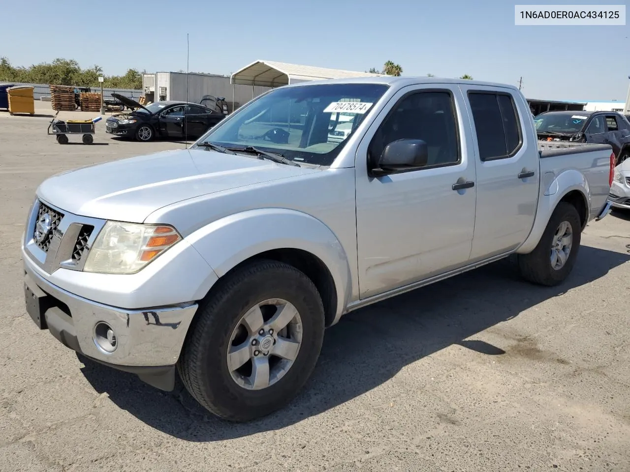 1N6AD0ER0AC434125 2010 Nissan Frontier Crew Cab Se