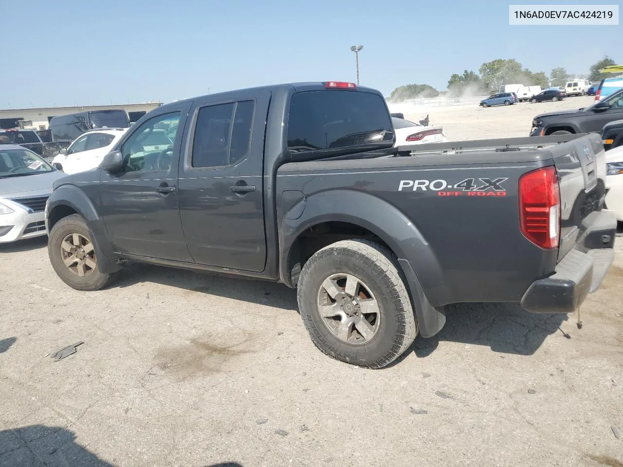 2010 Nissan Frontier Crew Cab Se VIN: 1N6AD0EV7AC424219 Lot: 70605434