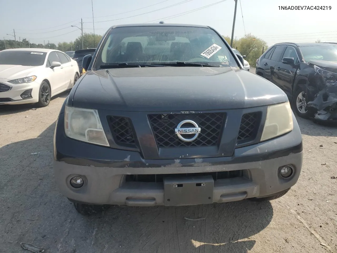 1N6AD0EV7AC424219 2010 Nissan Frontier Crew Cab Se