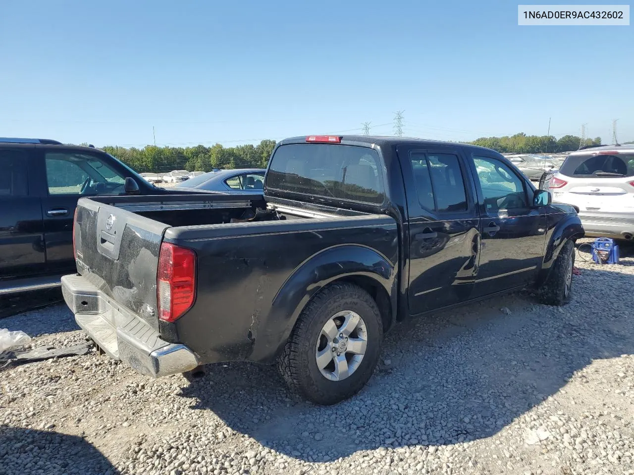 1N6AD0ER9AC432602 2010 Nissan Frontier Crew Cab Se