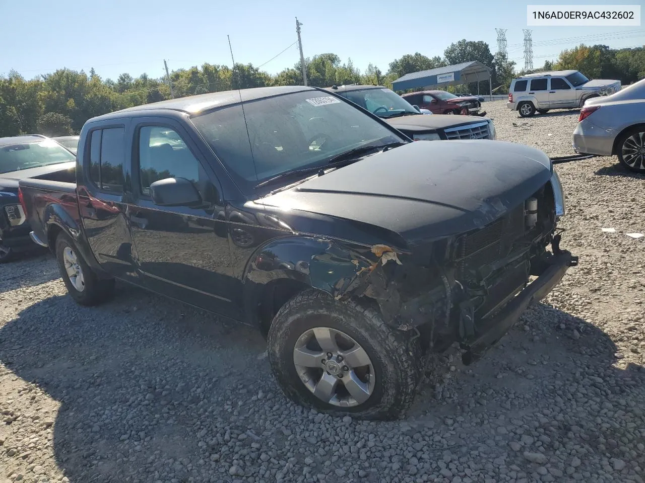 1N6AD0ER9AC432602 2010 Nissan Frontier Crew Cab Se