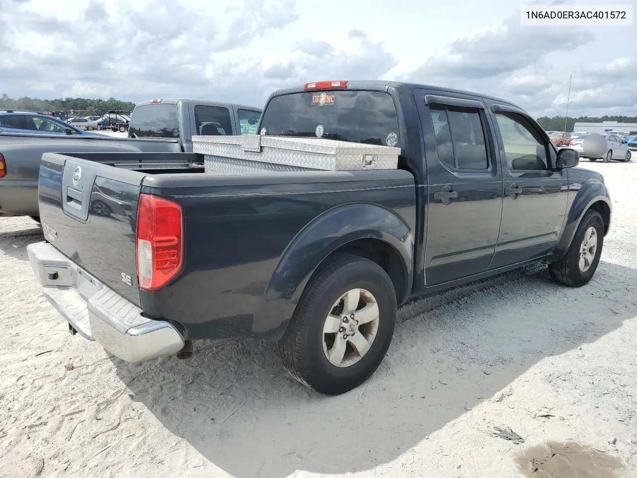 1N6AD0ER3AC401572 2010 Nissan Frontier Crew Cab Se