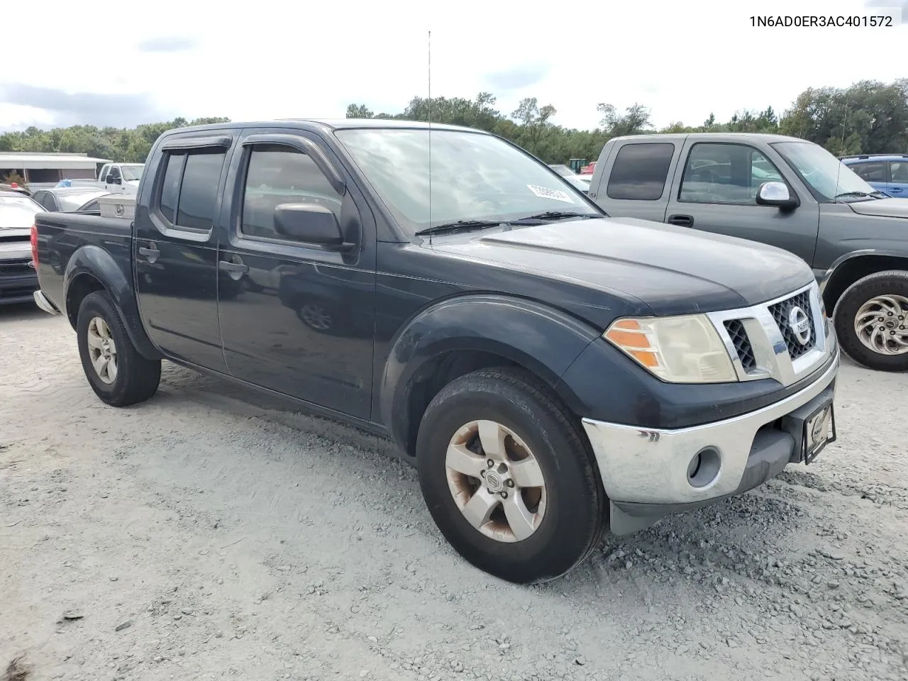 1N6AD0ER3AC401572 2010 Nissan Frontier Crew Cab Se