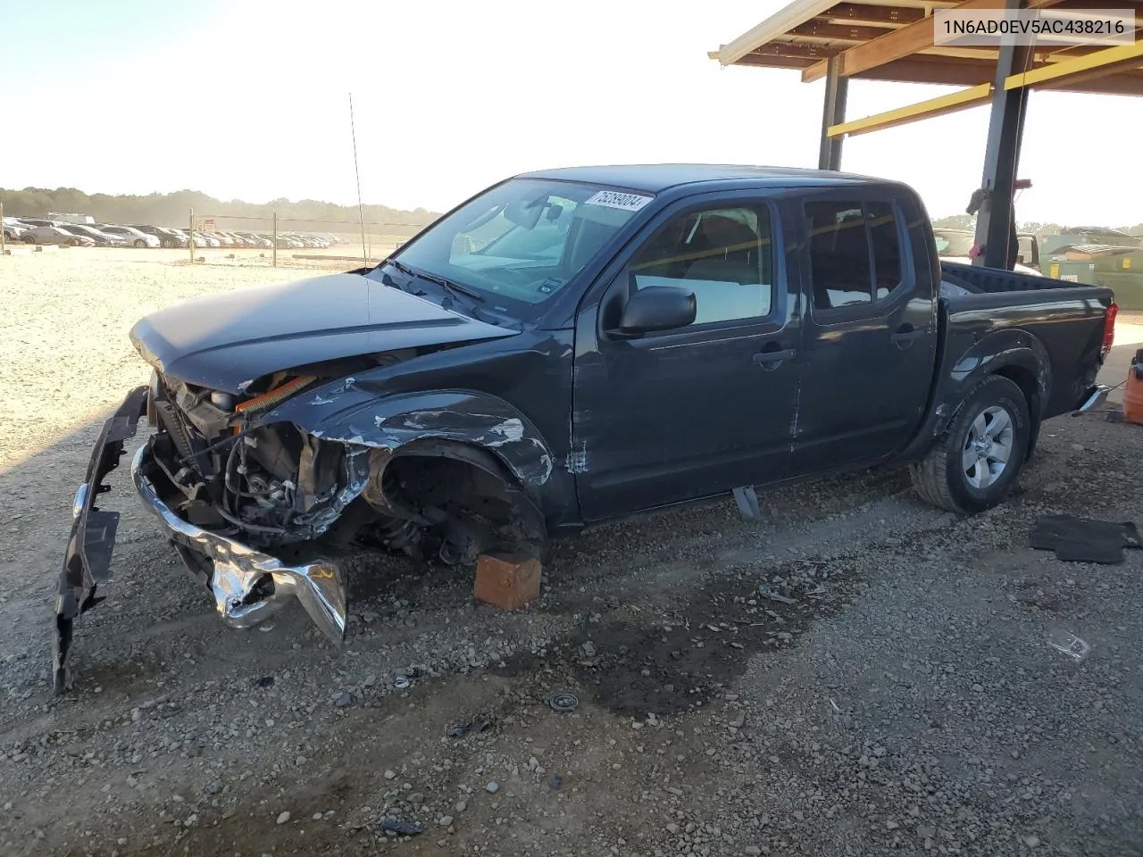 2010 Nissan Frontier Crew Cab Se VIN: 1N6AD0EV5AC438216 Lot: 75289004