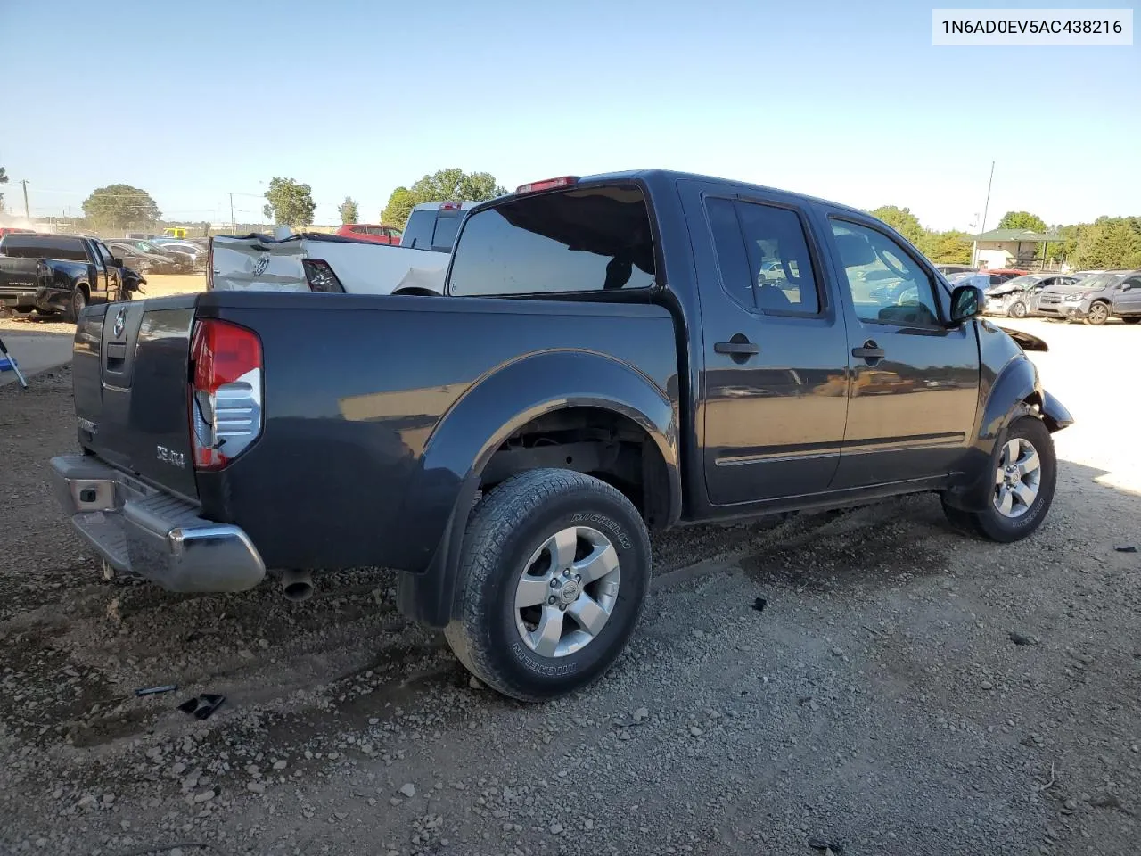 2010 Nissan Frontier Crew Cab Se VIN: 1N6AD0EV5AC438216 Lot: 75289004