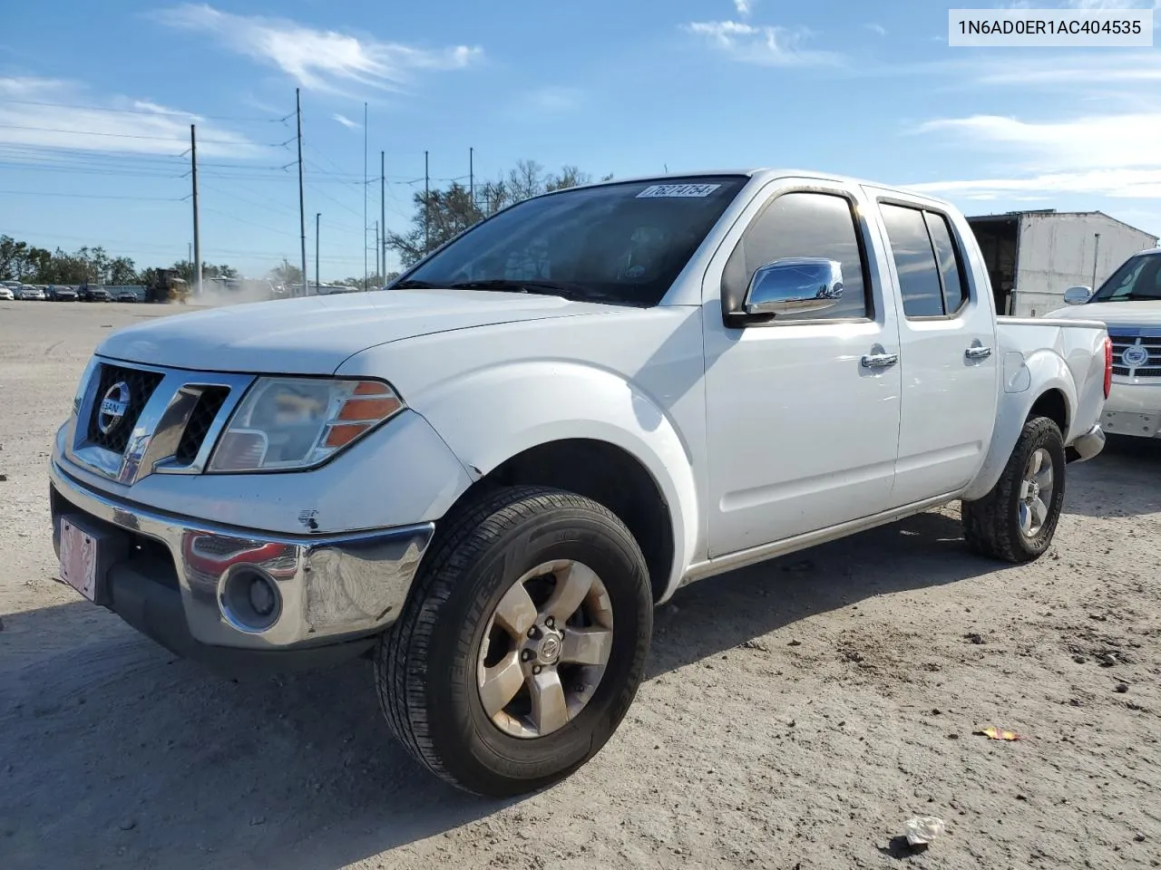 1N6AD0ER1AC404535 2010 Nissan Frontier Crew Cab Se