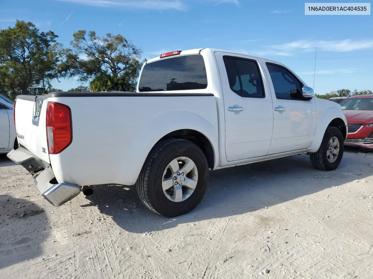 1N6AD0ER1AC404535 2010 Nissan Frontier Crew Cab Se