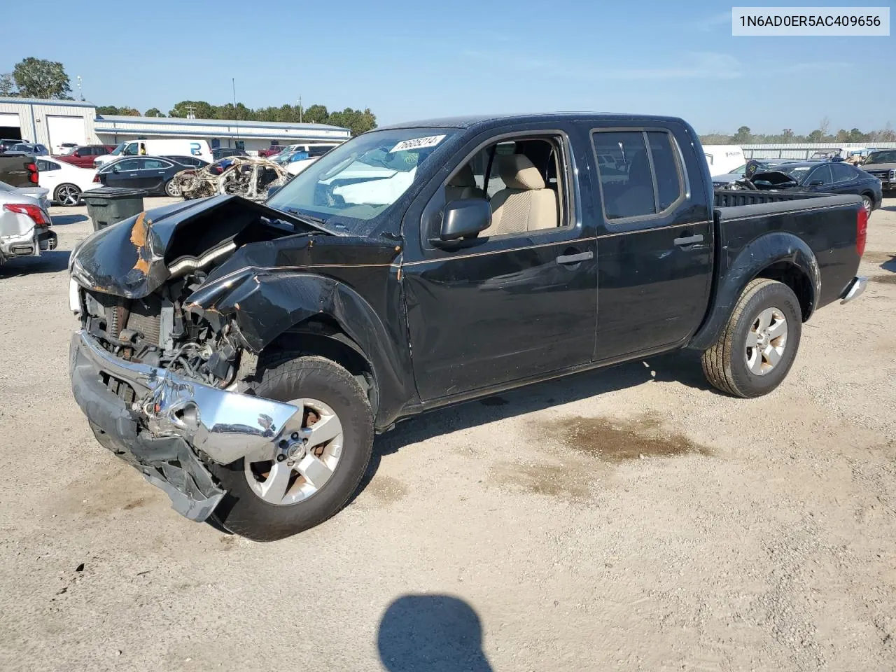 2010 Nissan Frontier Crew Cab Se VIN: 1N6AD0ER5AC409656 Lot: 76605214