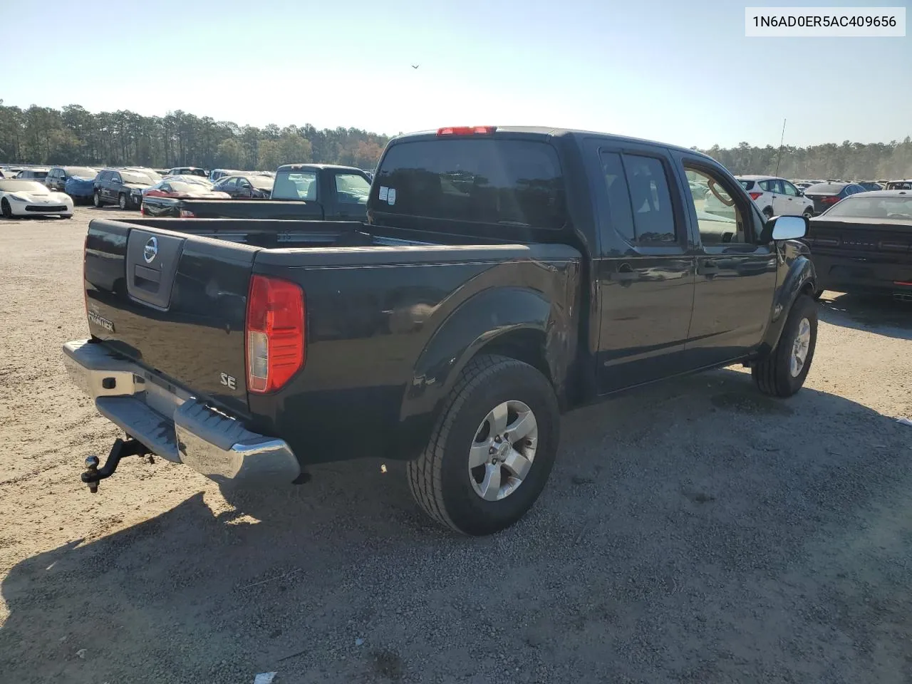 2010 Nissan Frontier Crew Cab Se VIN: 1N6AD0ER5AC409656 Lot: 76605214