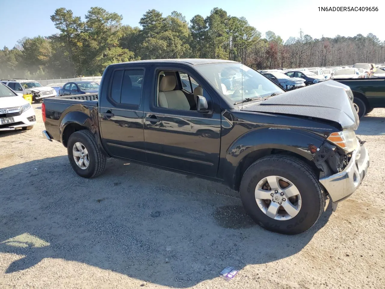 2010 Nissan Frontier Crew Cab Se VIN: 1N6AD0ER5AC409656 Lot: 76605214