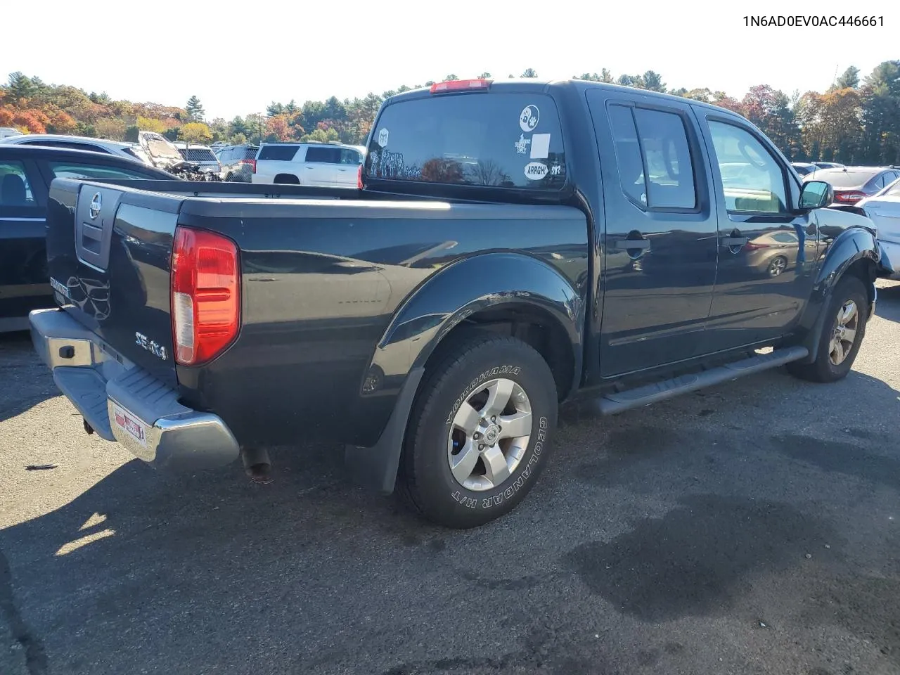 2010 Nissan Frontier Crew Cab Se VIN: 1N6AD0EV0AC446661 Lot: 77667434