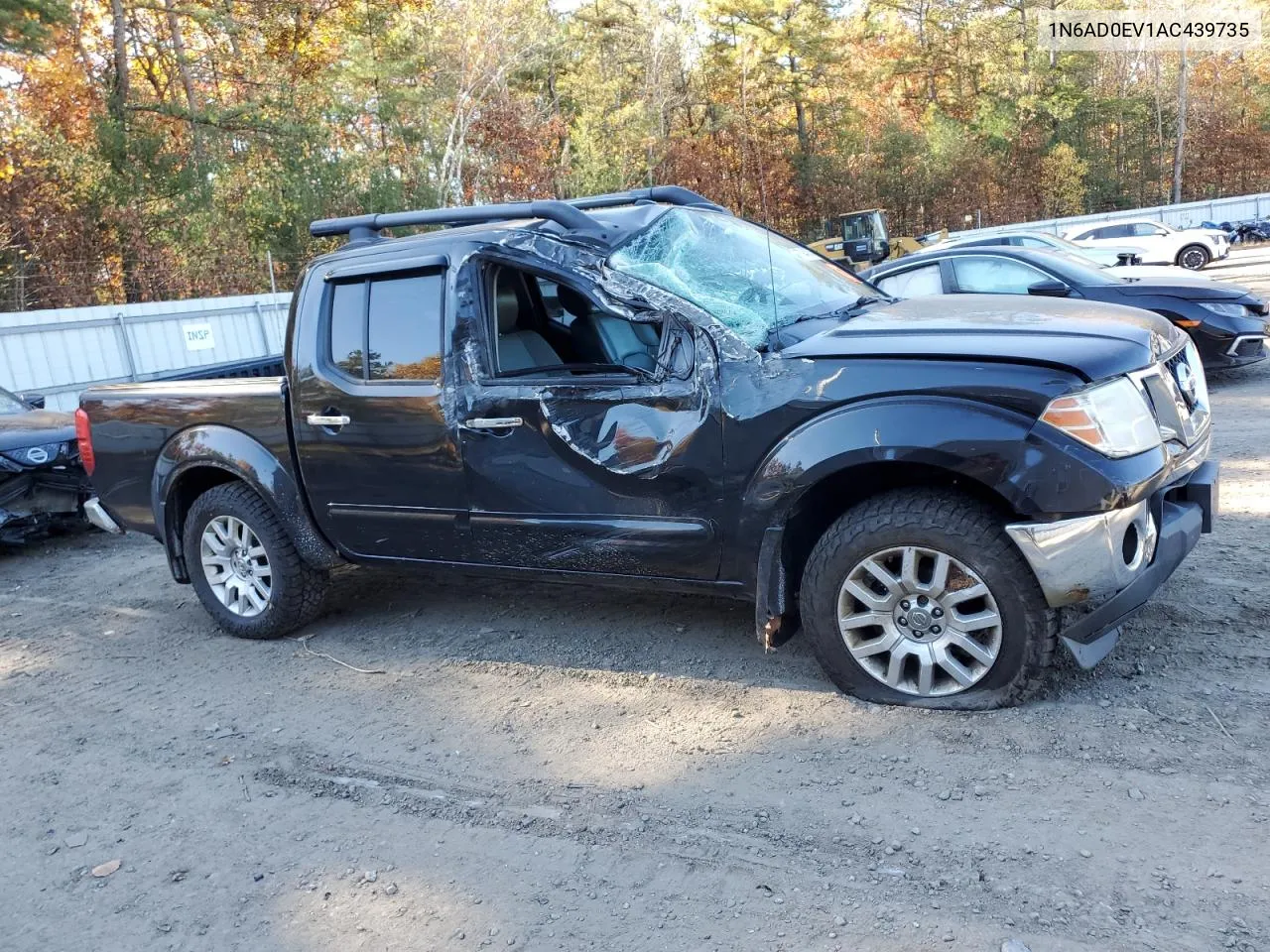 2010 Nissan Frontier Crew Cab Se VIN: 1N6AD0EV1AC439735 Lot: 77944934