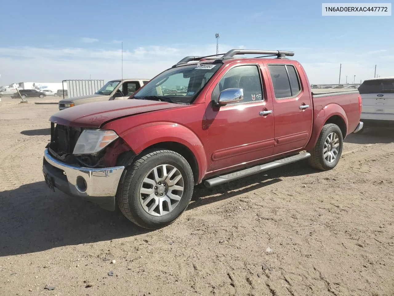 1N6AD0ERXAC447772 2010 Nissan Frontier Crew Cab Se