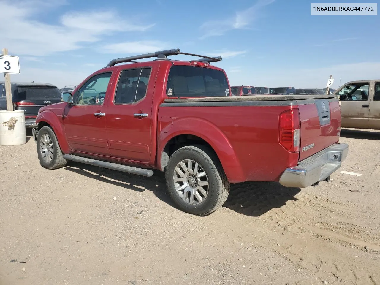 1N6AD0ERXAC447772 2010 Nissan Frontier Crew Cab Se