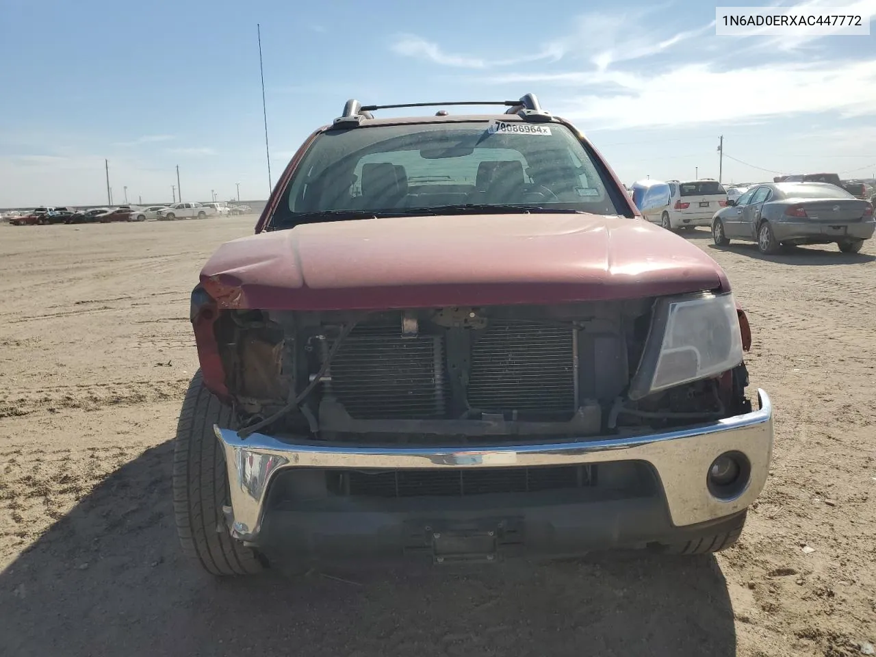 1N6AD0ERXAC447772 2010 Nissan Frontier Crew Cab Se