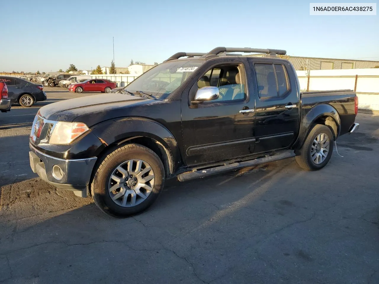 2010 Nissan Frontier Crew Cab Se VIN: 1N6AD0ER6AC438275 Lot: 78748734