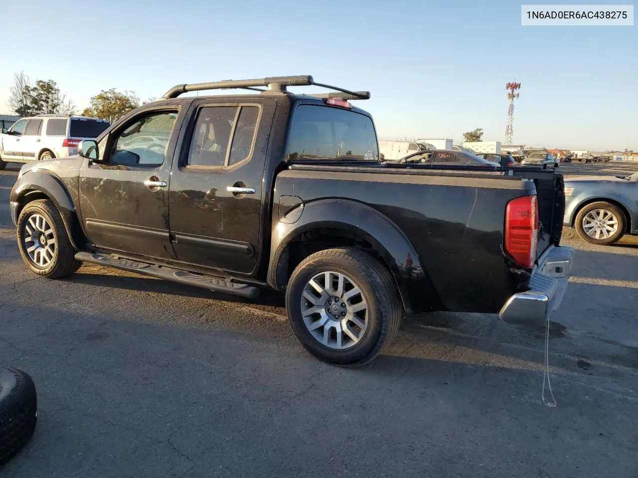 2010 Nissan Frontier Crew Cab Se VIN: 1N6AD0ER6AC438275 Lot: 78748734