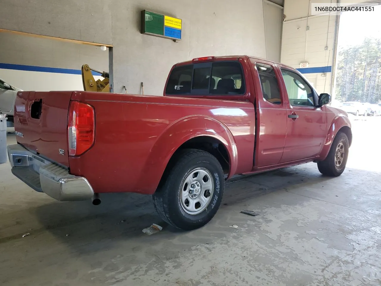 2010 Nissan Frontier King Cab Se VIN: 1N6BD0CT4AC441551 Lot: 78989494