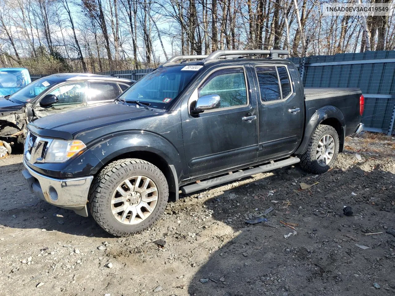 2010 Nissan Frontier Crew Cab Se VIN: 1N6AD0EV3AC419549 Lot: 79516044