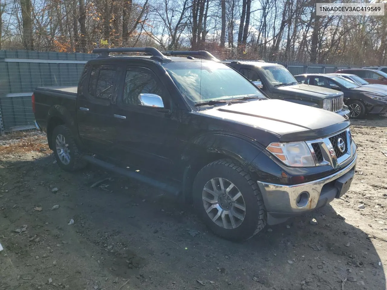 2010 Nissan Frontier Crew Cab Se VIN: 1N6AD0EV3AC419549 Lot: 79516044