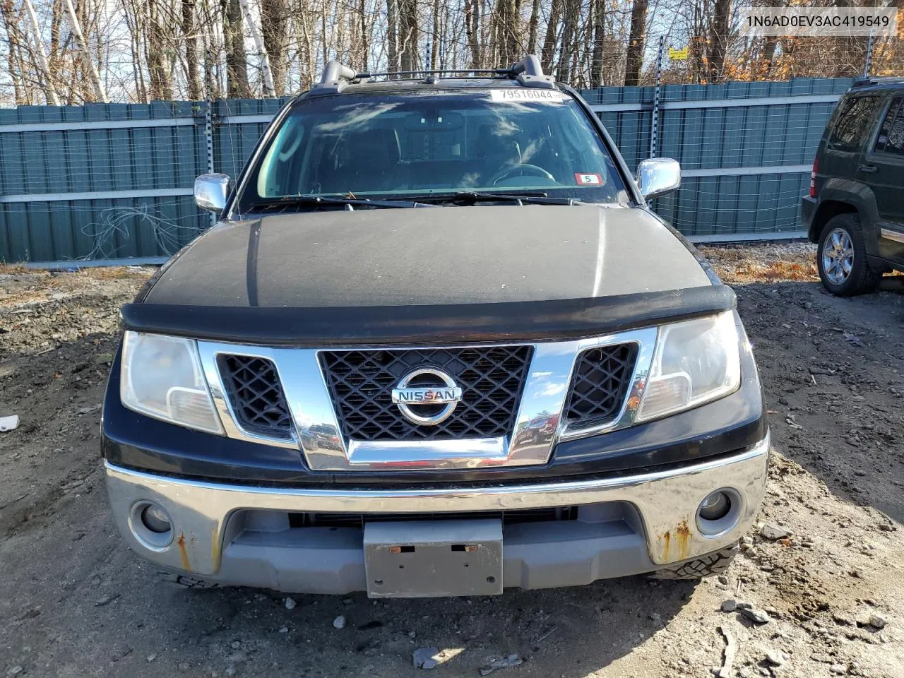 2010 Nissan Frontier Crew Cab Se VIN: 1N6AD0EV3AC419549 Lot: 79516044