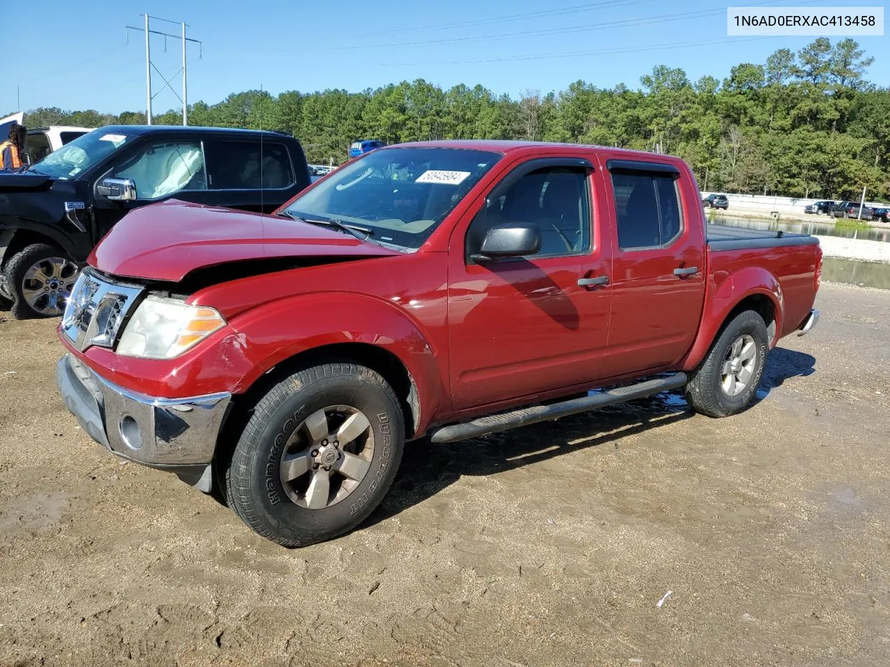 2010 Nissan Frontier Crew Cab Se VIN: 1N6AD0ERXAC413458 Lot: 80945984