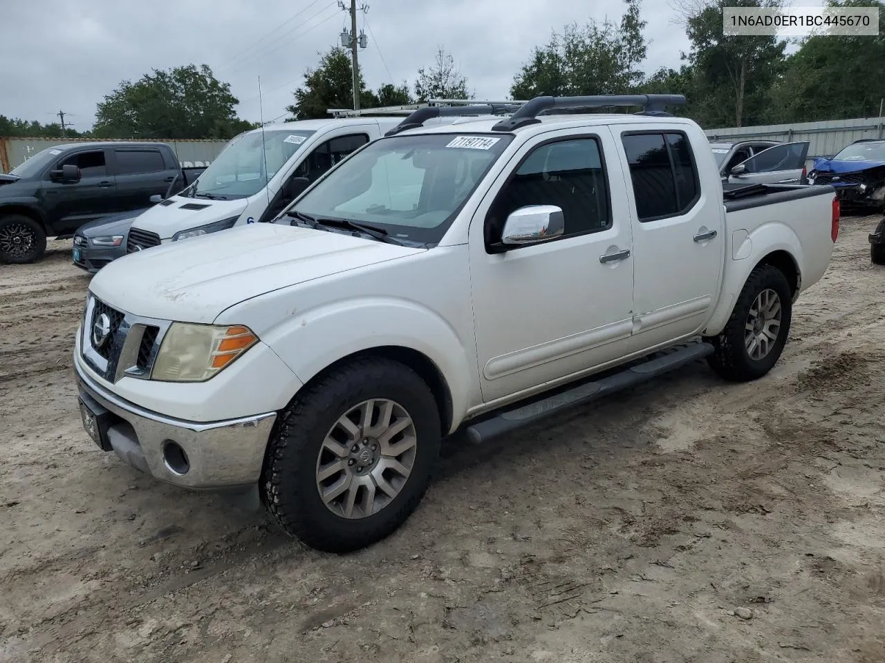 2011 Nissan Frontier S VIN: 1N6AD0ER1BC445670 Lot: 71197714