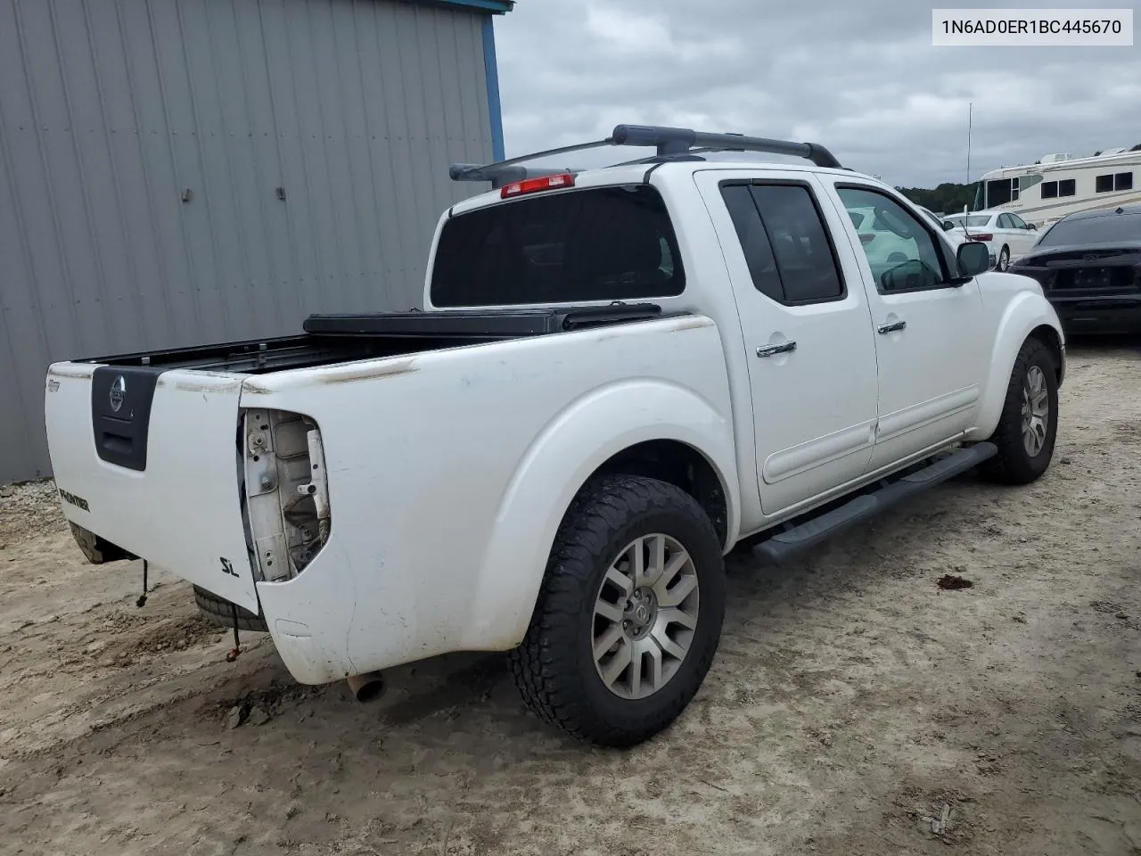 1N6AD0ER1BC445670 2011 Nissan Frontier S