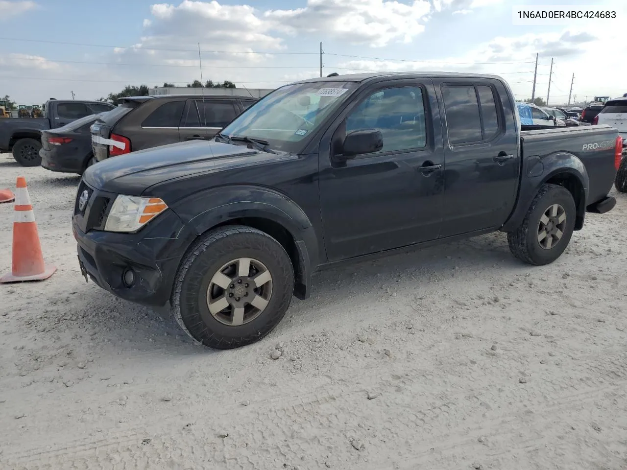 2011 Nissan Frontier S VIN: 1N6AD0ER4BC424683 Lot: 72638514