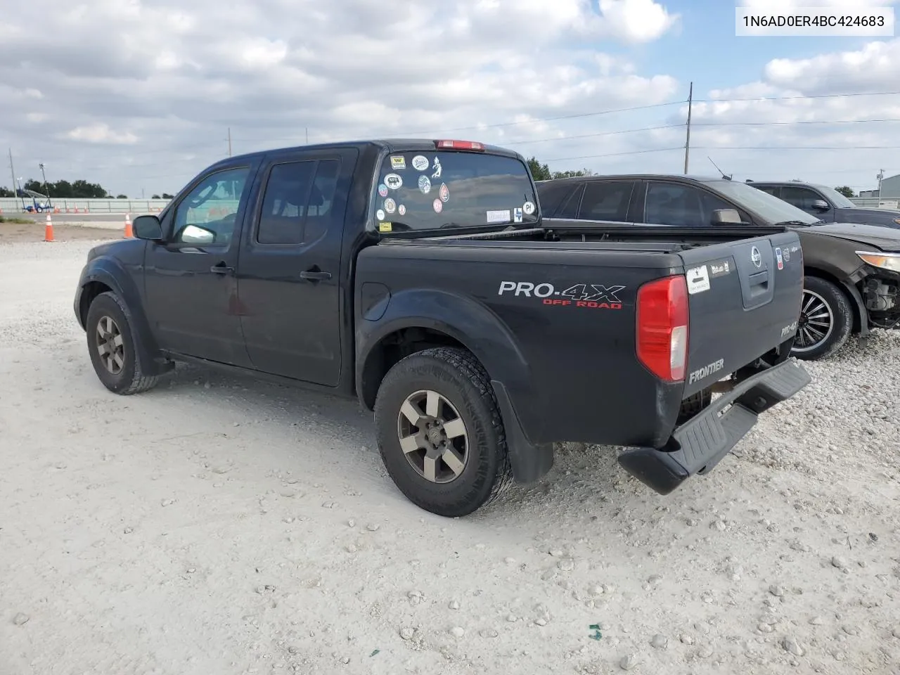 2011 Nissan Frontier S VIN: 1N6AD0ER4BC424683 Lot: 72638514