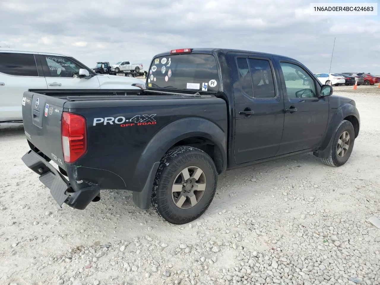 2011 Nissan Frontier S VIN: 1N6AD0ER4BC424683 Lot: 72638514