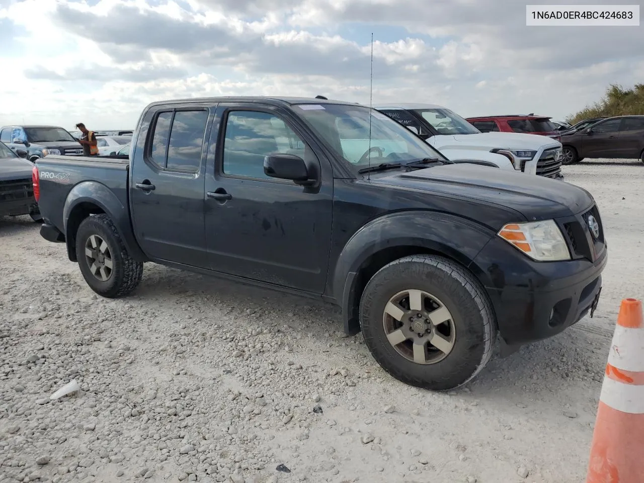 2011 Nissan Frontier S VIN: 1N6AD0ER4BC424683 Lot: 72638514