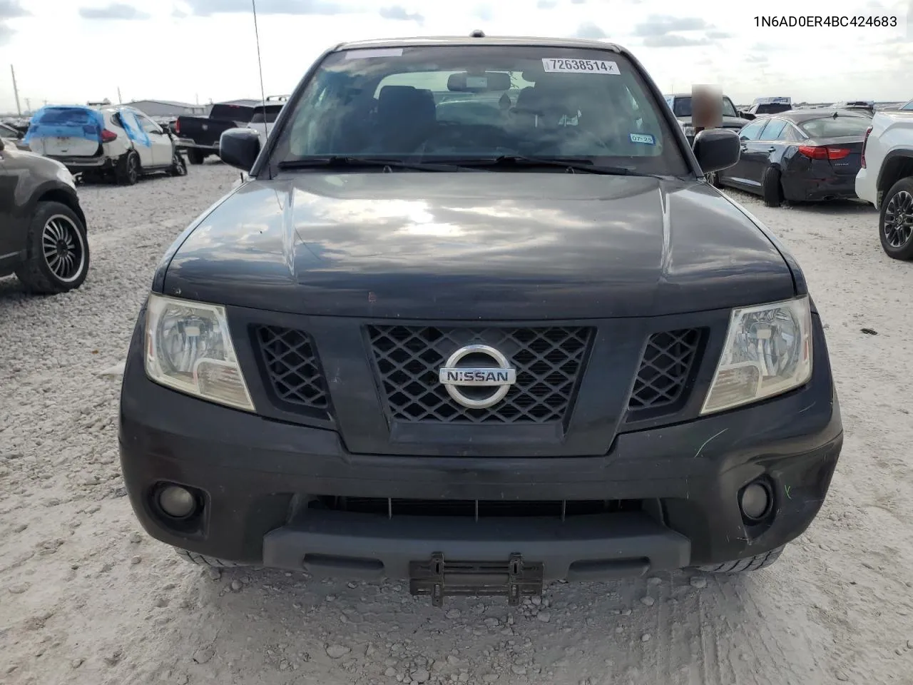 2011 Nissan Frontier S VIN: 1N6AD0ER4BC424683 Lot: 72638514