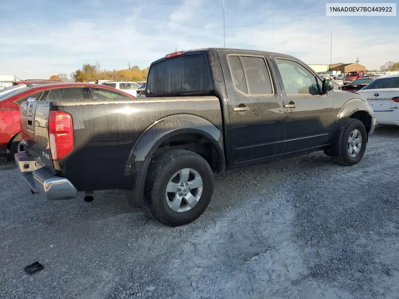 1N6AD0EV7BC443922 2011 Nissan Frontier S