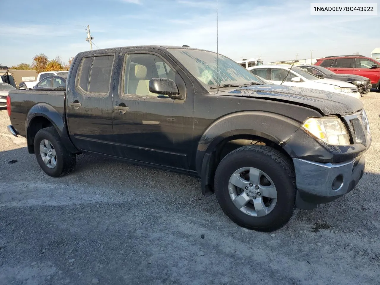 1N6AD0EV7BC443922 2011 Nissan Frontier S