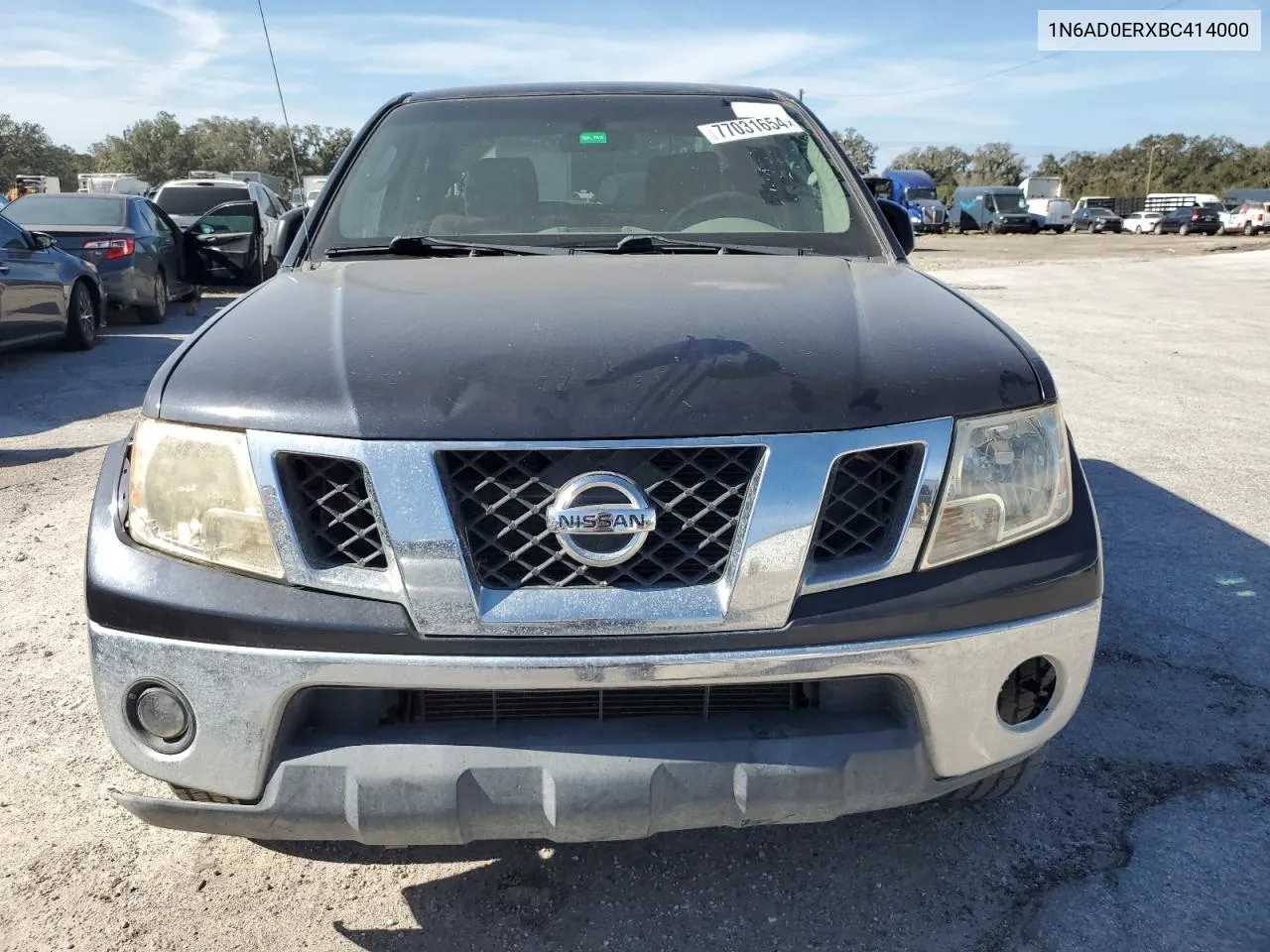 2011 Nissan Frontier S VIN: 1N6AD0ERXBC414000 Lot: 77031654