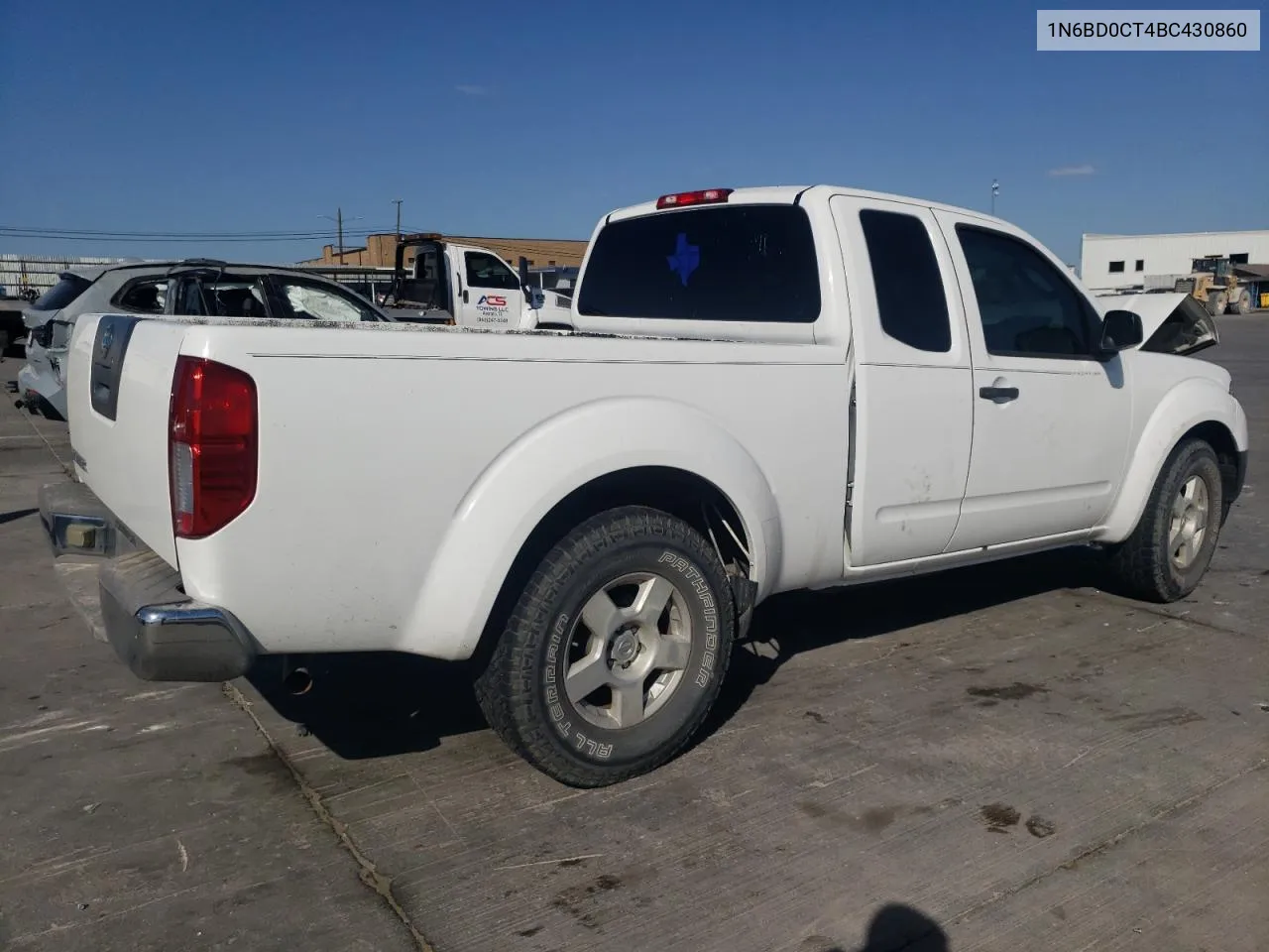 2011 Nissan Frontier S VIN: 1N6BD0CT4BC430860 Lot: 77278354