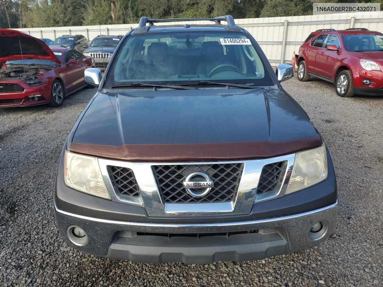 2011 Nissan Frontier S VIN: 1N6AD0ER2BC432071 Lot: 81406294