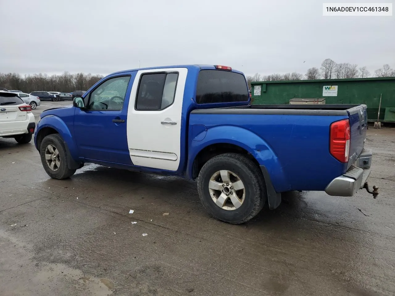 2012 Nissan Frontier S VIN: 1N6AD0EV1CC461348 Lot: 47140224