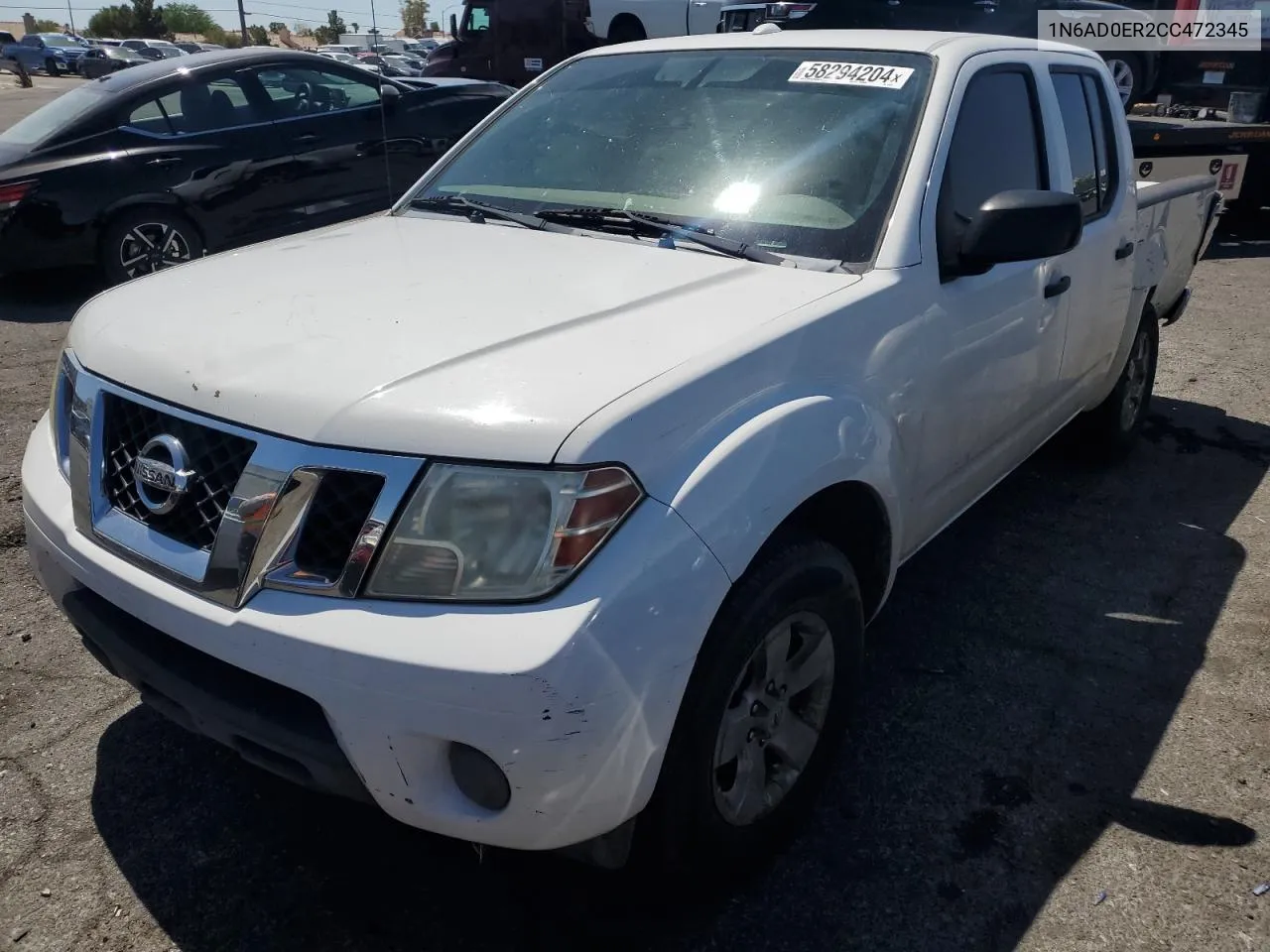 2012 Nissan Frontier S VIN: 1N6AD0ER2CC472345 Lot: 58294204