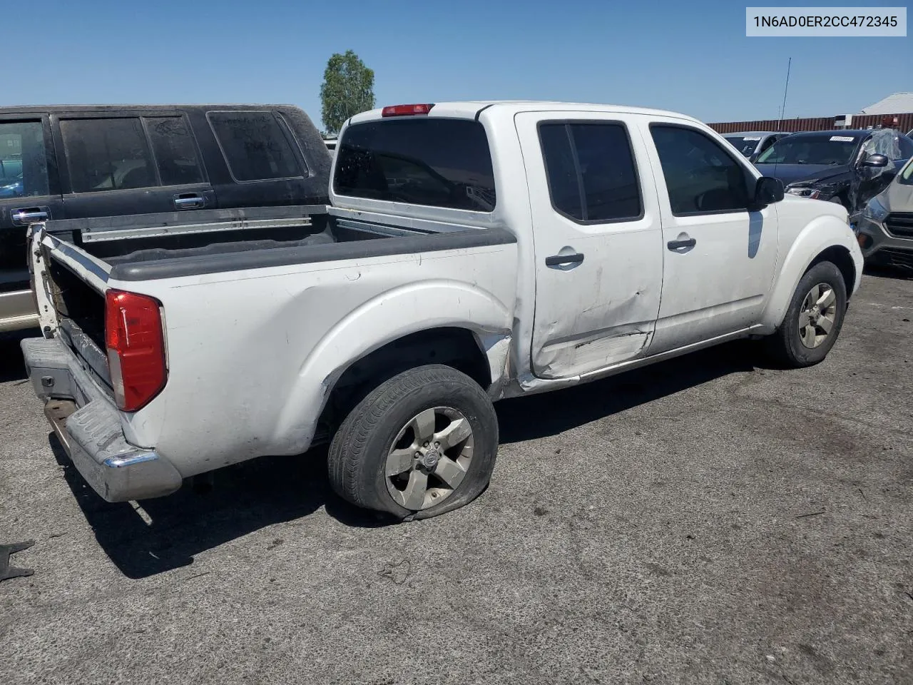 2012 Nissan Frontier S VIN: 1N6AD0ER2CC472345 Lot: 58294204