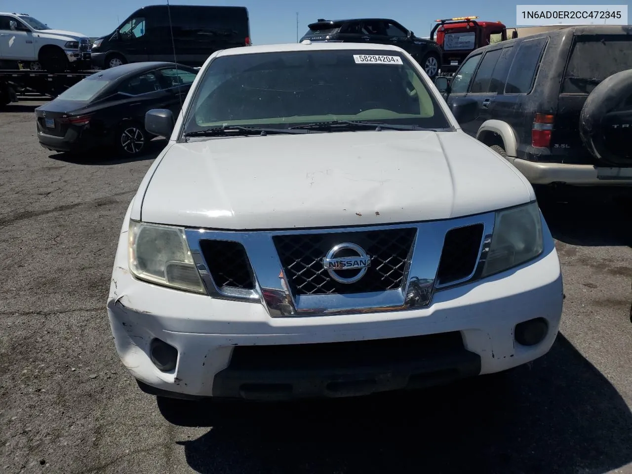 2012 Nissan Frontier S VIN: 1N6AD0ER2CC472345 Lot: 58294204