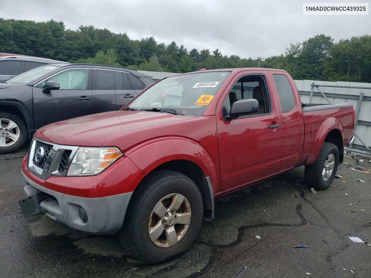 1N6AD0CW6CC439325 2012 Nissan Frontier Sv